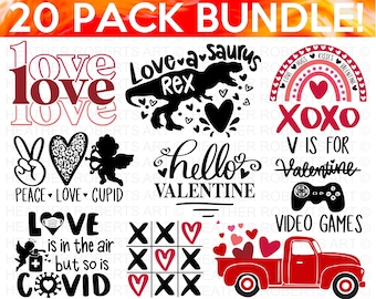 Valentines SVG Bundle, Valentine's Baby Shirts svg, Valentine Shirts svg, Cute Valentines svg, Heart Shirt svg, Love svg, Cut File Cricut