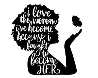 Download Black woman svg | Etsy