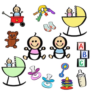 Bonhommes allumettes bébé, Clipart bonhomme allumette, Png de fille de bâton, gens de bâton, vecteurs, gens de bâton, enfants, Cricut, Silhouette