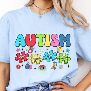 AUTISME Accepteer Begrijp liefde Anders, sublimatie autismebewustzijn, autisme png, bewustzijn png, maand autisme, sublimatie