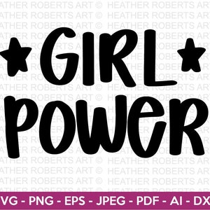 Girl Power SVG, Girl Boss SVG, Boss Babe SVG, Starke Frau, Frauen Empowerment SVG, Motivation Cut Dateien für Cricut