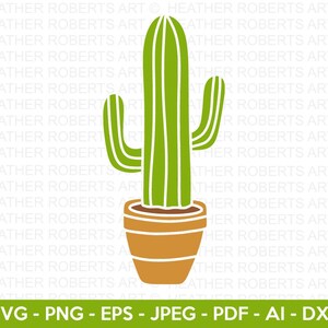 Cactus SVG, Suculento, Planta, Verano Svg, Cactus Clip Art, Cactus, Cactus Print, SVG, Cortar Archivo para Cricut, Silueta