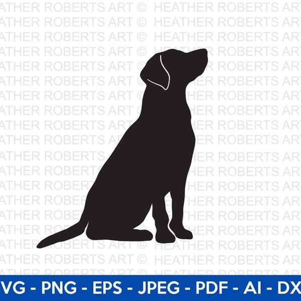 Chien SVG, Svg de Silhouette de chien, Svg de chien ludique, Svg de race de chien, Svg de berger allemand, chien Clipart Svg, Svg amoureux des chiens, coupe fichier Cricut