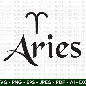Ram SVG, Ram sterrenbeeld Svg, sterrenbeelden SVG, astrologie tekens svg, dierenriem symbolen svg, sterrenbeeld tekens svg, gesneden bestand Cricut