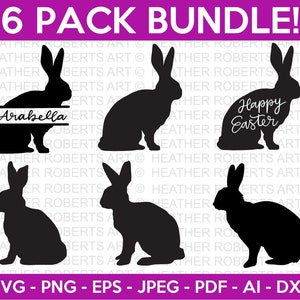 Easter Bunny Mini SVG Bundle, Easter SVG, Happy Easter SVG, Easter Bunny svg, Easter Designs svg, Easter for Kids,Cut File Cricut,Silhouette