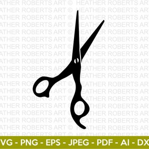 Scissors Svg Barber Scissors Svg Digital Download for Cricut and