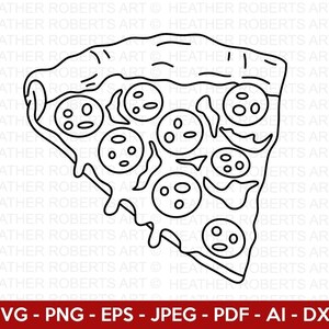 Pizza SVG, Pizza Clipart, Pizza shirt svg, Pizza Lover svg, Food SVG, Snacks svg, Pepperoni svg, Cut File Cricut, Silhouette