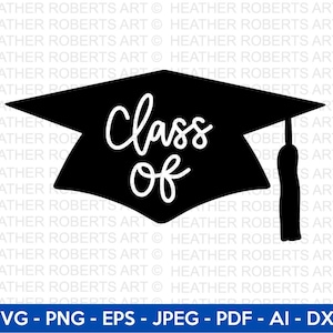 Graduation Cap SVG, Graduation Cap SVG, Graduation 2023, Class of 2023, Graduate, Clipart, Vinyl Transfer, Senior,Cut File Cricut,Silhouette