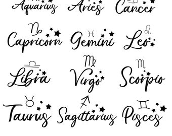 Download Free Zodiac Svg Etsy SVG Cut Files