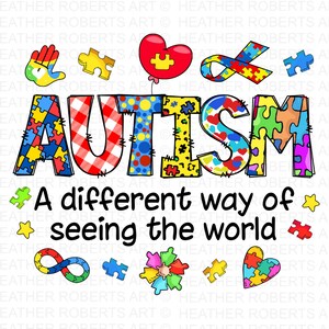 Autisme: een andere manier om de wereld te zien, sublimatie autisme, autisme png, autisme png, maand autisme
