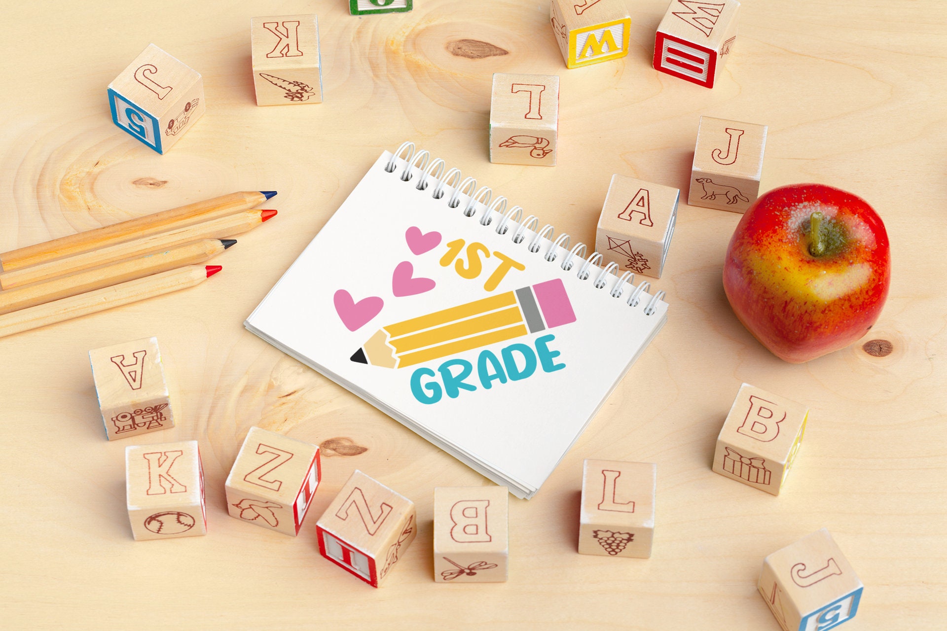 Back to School SVG Bundle, Pencil SVG, Grade Level Vibes Svg, Teacher ...