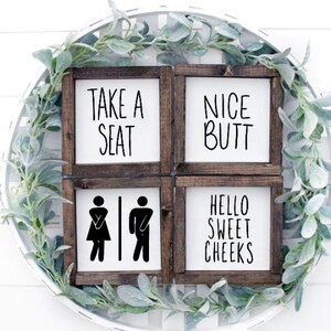 Bathroom SVG Bundle, Bathroom Quote, Restroom svg, Potty Dance svg, Farmhouse svg, Bathroom Sign SVG, Funny Bathroom SVG, Cut File Cricut image 9