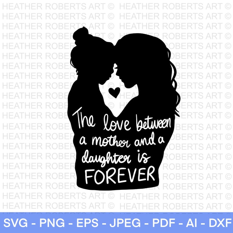 Free Free 98 Silhouette Mother Daughter Svg SVG PNG EPS DXF File