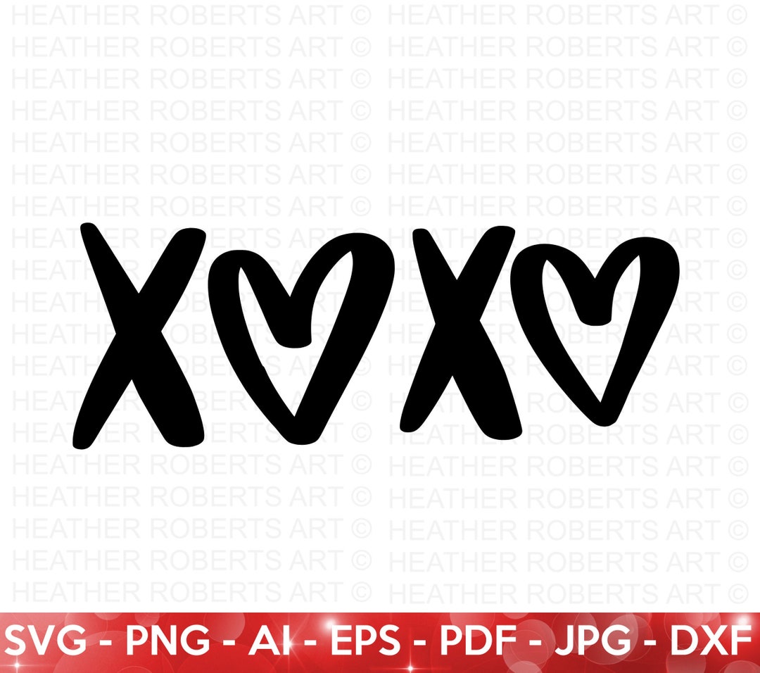 XOXO SVG, Valentine's Day Shirts Svg, Love Svg, Cute Valentines Svg ...