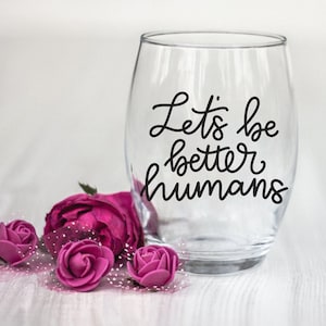 Let’s Be Better Humans SVG Positive Quotes Svg Self Love - Etsy