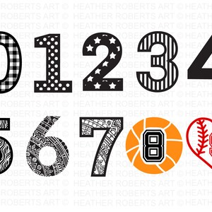 Monograms MEGA Bundle, Alphabet SVG Bundle, 33 Sets, Heather Roberts ...