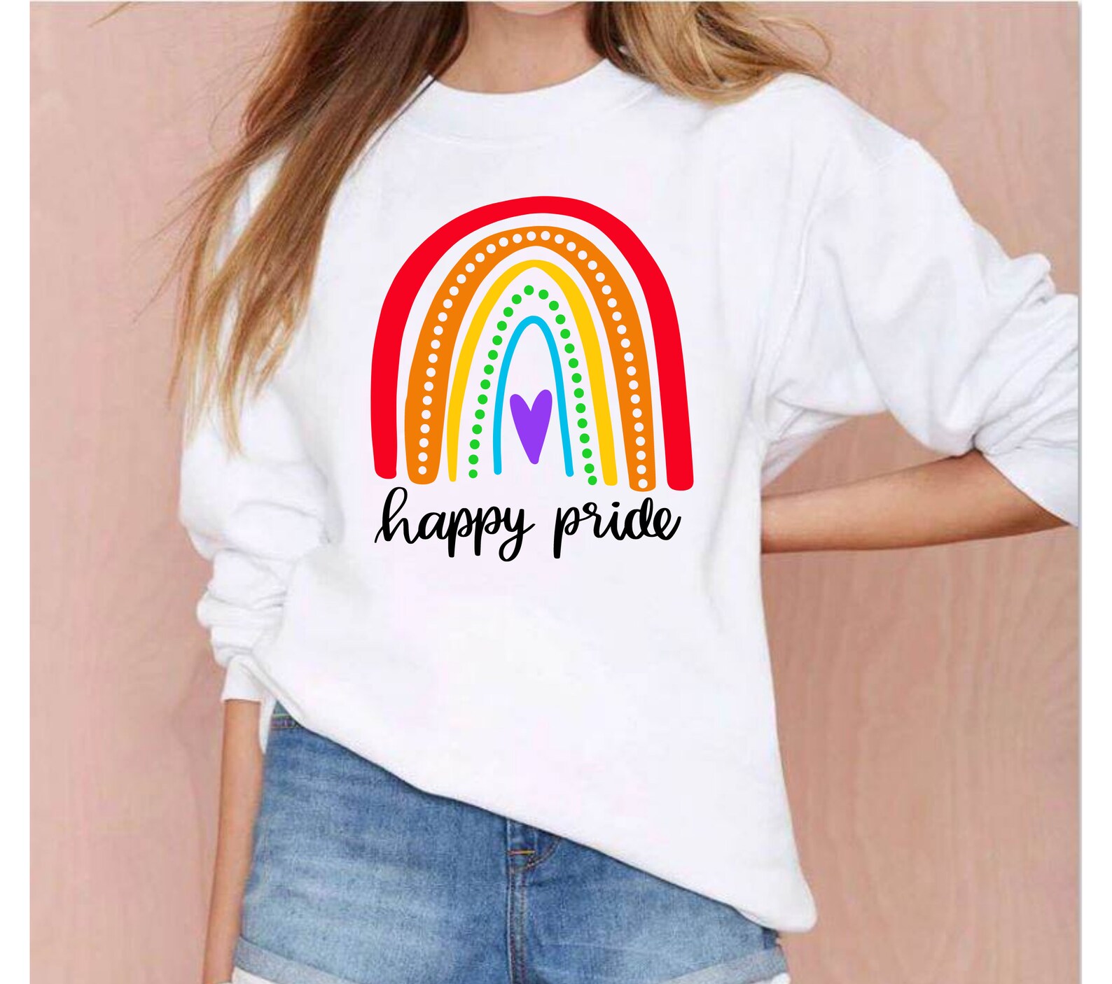 Happy Pride Rainbow SVG LGBTQ SVG Gay Svg Pride Svg - Etsy