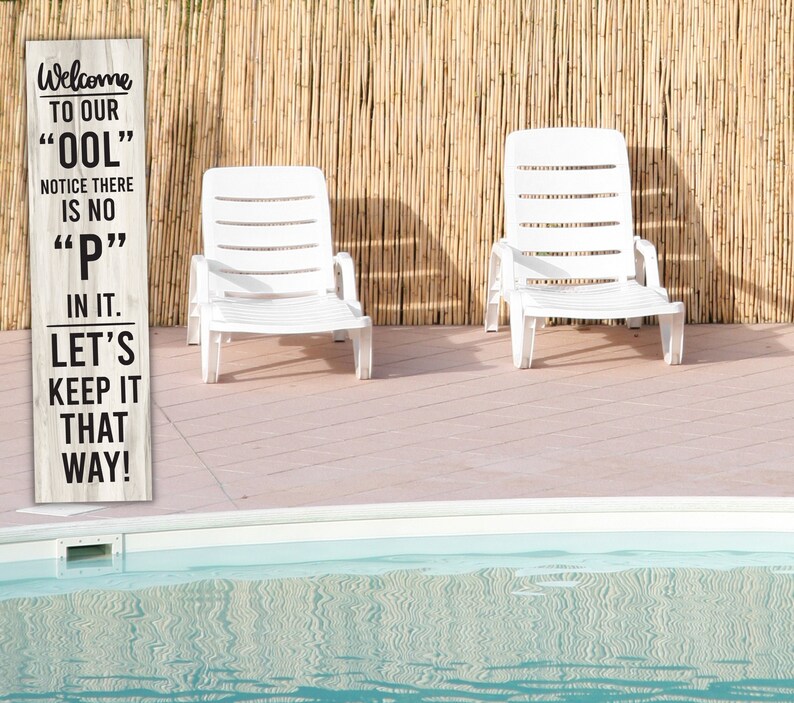 Funny Pool Signs SVG Bundle Pool Signs SVG Swimming Pool Etsy Canada