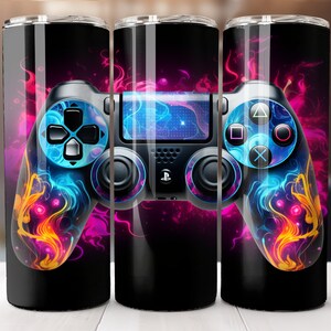 Gamer 20 Unzen Tumbler Wrap, 3D Game Controller Tumbler Wrap, Videospiel-Designs, Videospiel Sublimation, Videospiele Tumbler Wrap, Sublimation