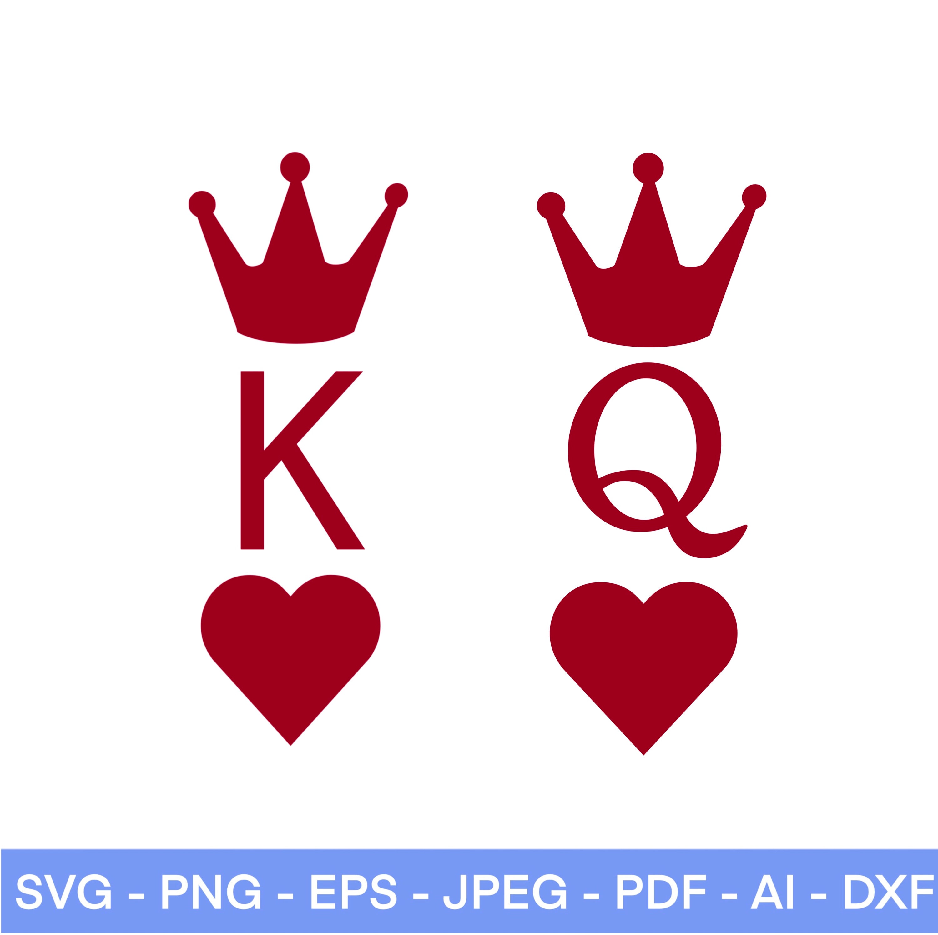 Paper, Party & Kids Scrapbooking Paper King of Spades Queen of Hearts ...