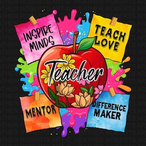 Teacher T-shirt Design, Teaching Shirt PNG, Happy Teacher Appreciation Tshirt Design, Back To School PNG, Teacher Life Sublimation