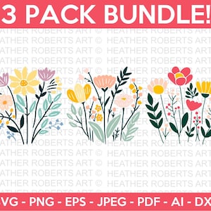 Blume SVG Bundle, Blumen geschnitten Datei, Frühling, Blumen Designs für Shirts, Blumen Bundle SVG, Blume Schnittdateien, Cricut, Png, dafür