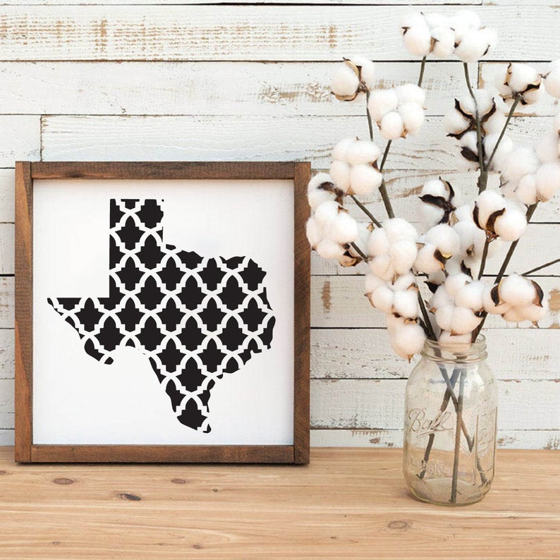 Texas Pattern Design SVG Texas Svg Texas Clipart Texas - Etsy
