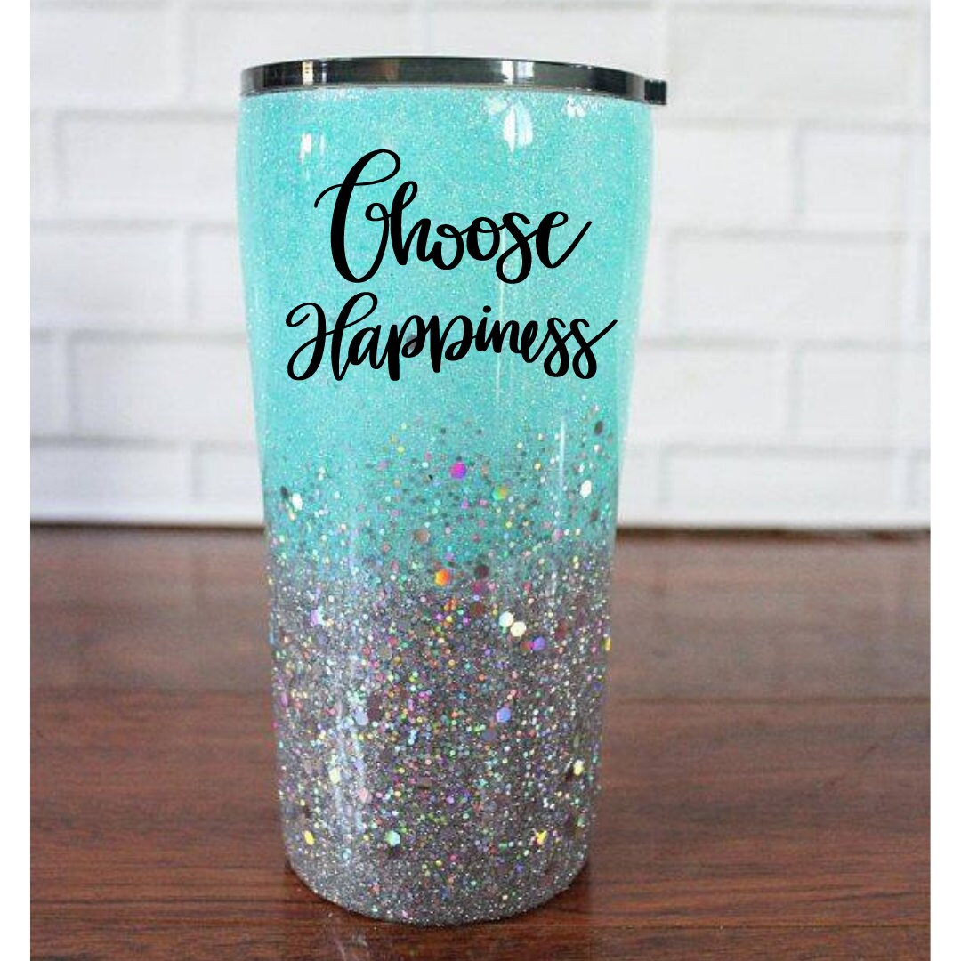 Choose Happiness SVG: Positive Quote, Self Love (digital