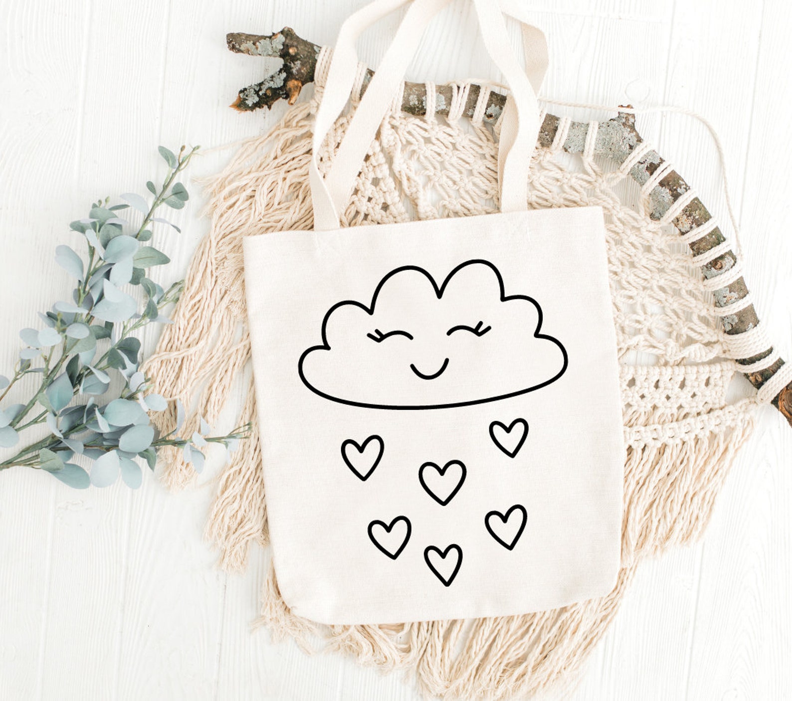 Valentine Heart Rain Cloud SVG Cut File for Cricut | Cute Love Weather ...