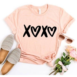 XOXO Hearts SVG: Valentine's Day Cut File (digital Download) - Etsy
