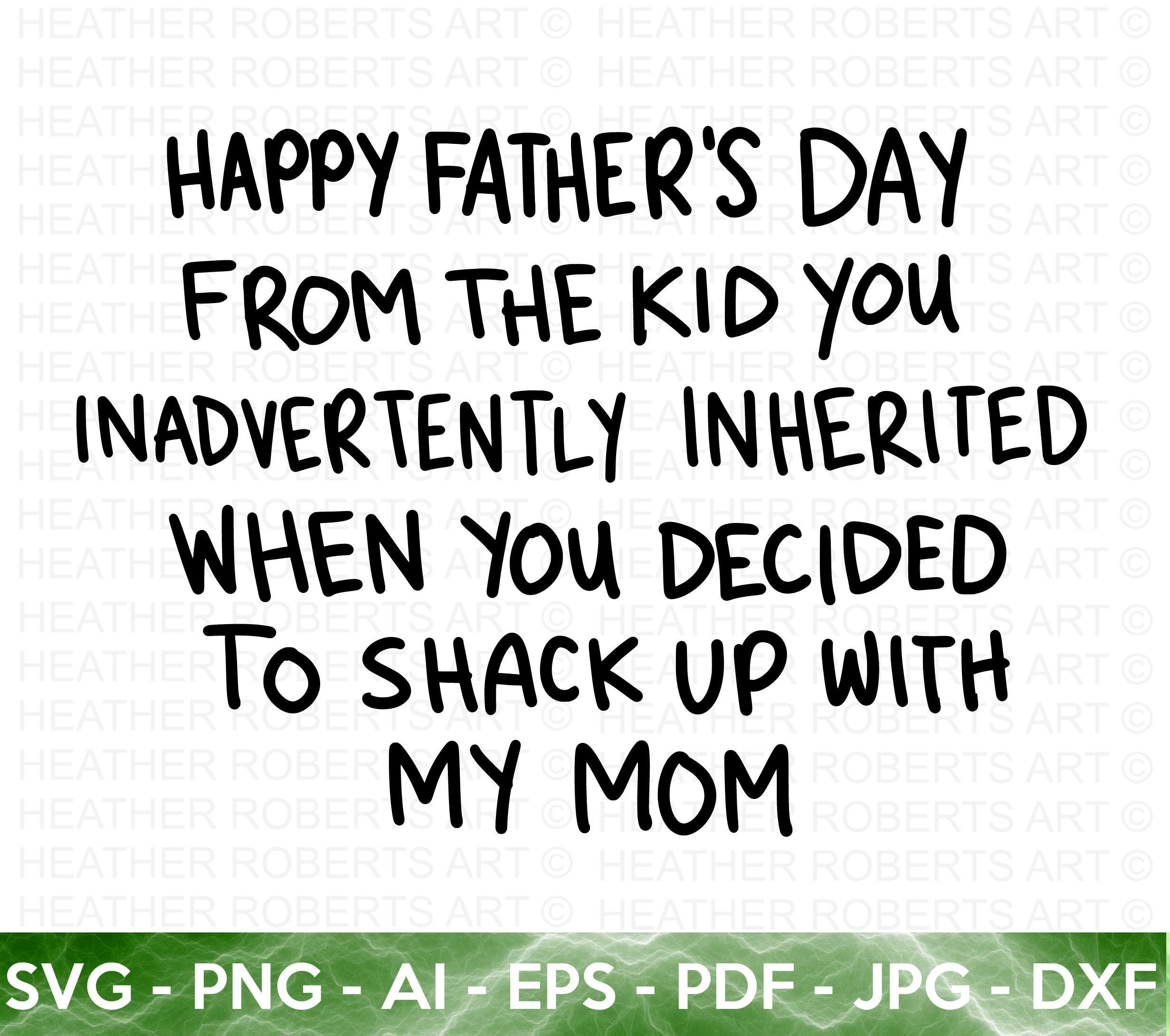 Funny Step Father SVG Funny Stepdad Father's Day SVG  Etsy