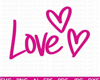 Custom Order - Little Love Bug SVG: Valentine's Day Cut File (digital ...