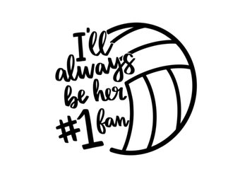 Volley-ball maman SVG : plus grand fichier de coupe en éventail (téléchargement numérique)