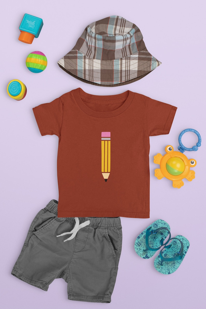 Pencil Svg Pencil Clipart Drawing Material Back to School - Etsy