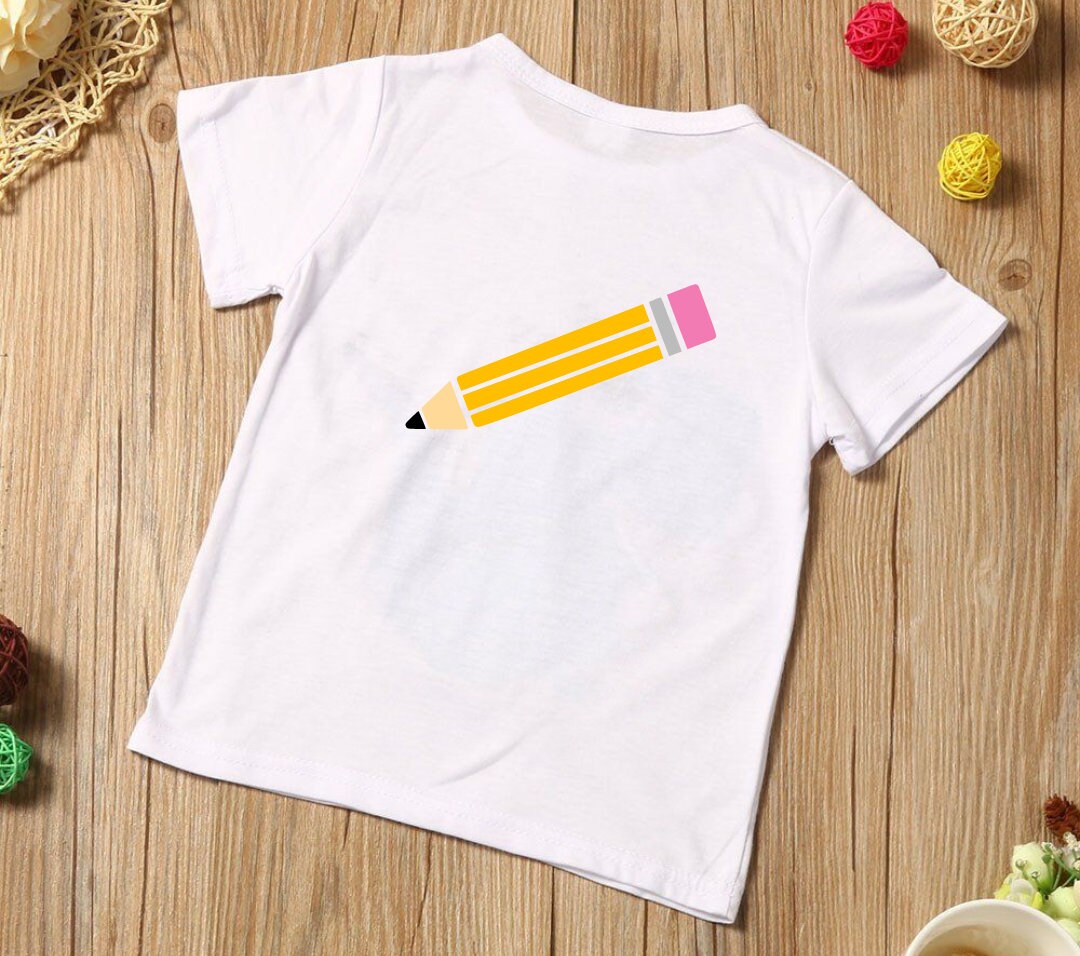 Pencil Svg Pencil Clipart Drawing Material Back to School - Etsy