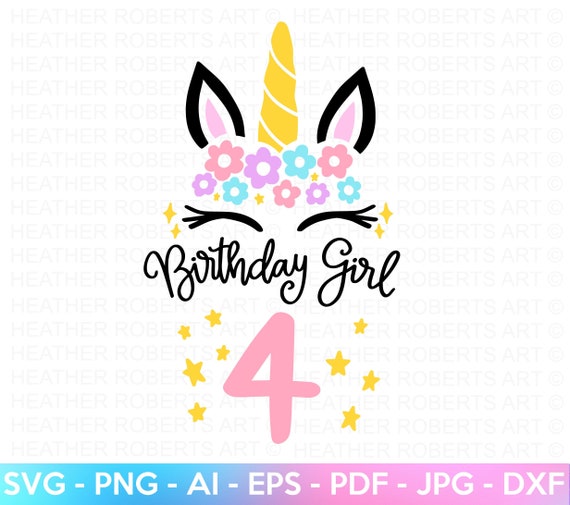 Unicorn Birthday Shirt, Birthday Girl Gift Unicorn Birthday Shirt, Birthday Girl Gift