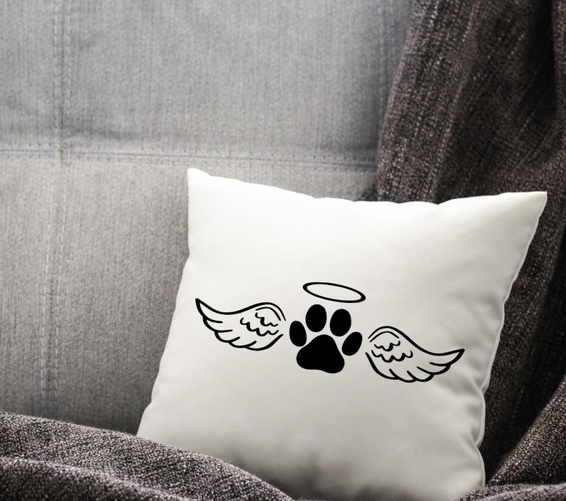 Dog Angel Wings SVG Dog Svg Paw Svg Dog Lover Svg Angel - Etsy España