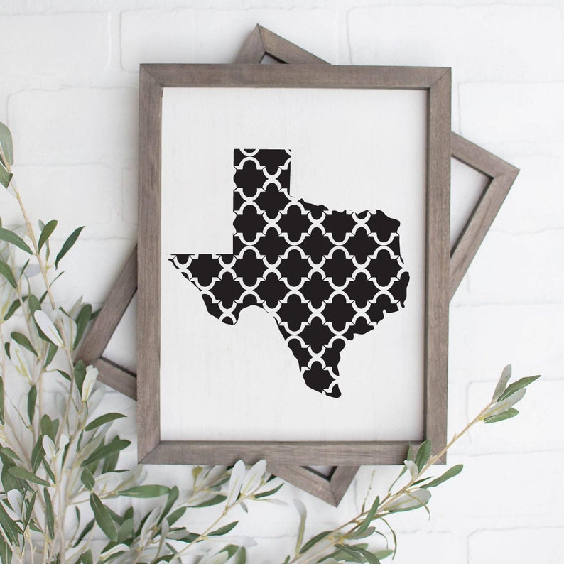Texas Repeating Vector Texas Pattern SVG: State Silhouette Clipart (digital Download) - Etsy