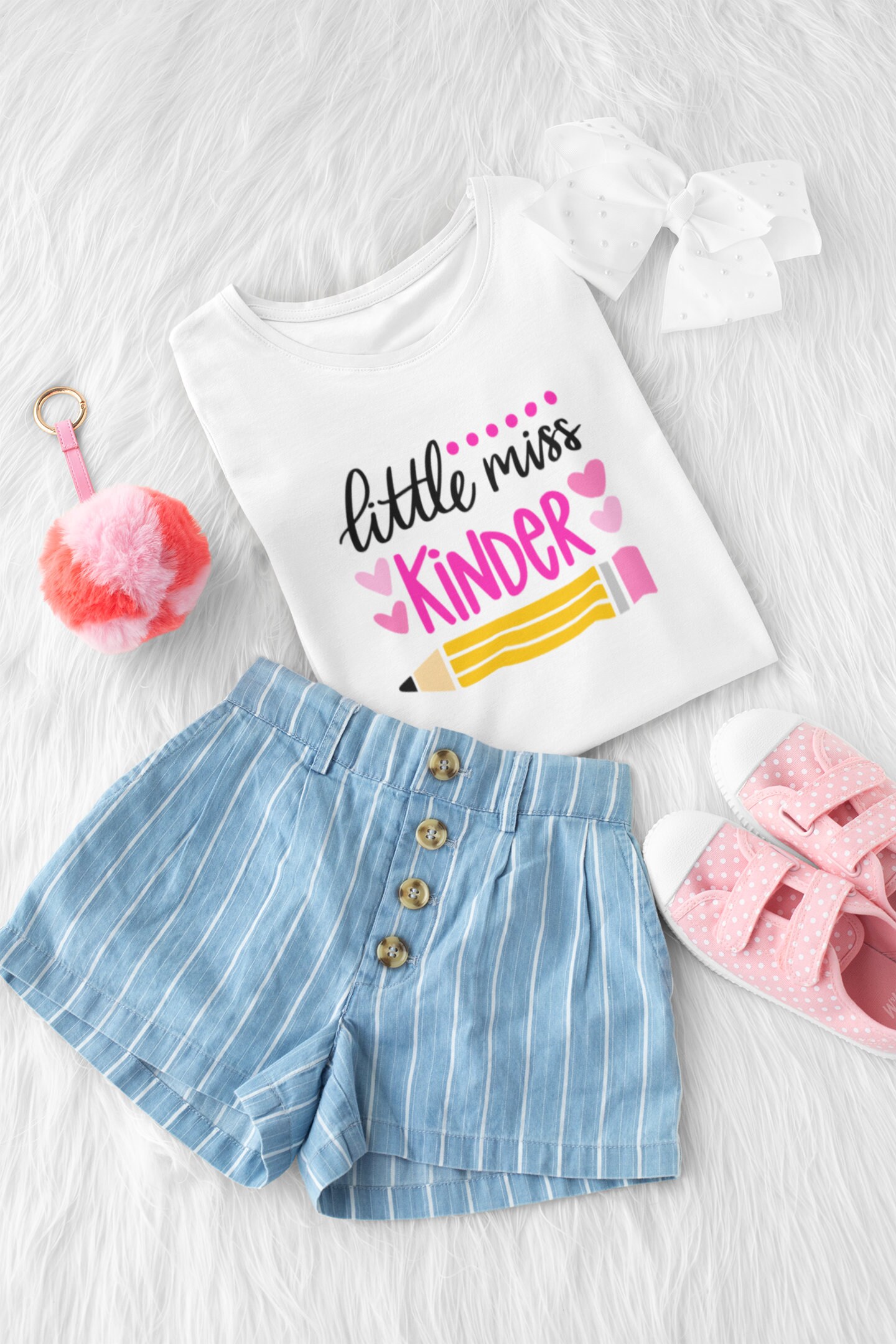 Little Miss Kinder SVG: Back to School Shirt Cut File (digital Download ...