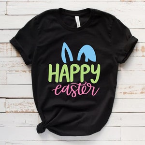 Ostern SVG Bundle, Frohe Ostern SVG, Osterhase SVG, Ostern Jagdstaffel SVG, Ostern Shirts, Ostern für Kinder, Schnittdatei Cricut, Silhouette Bild 6