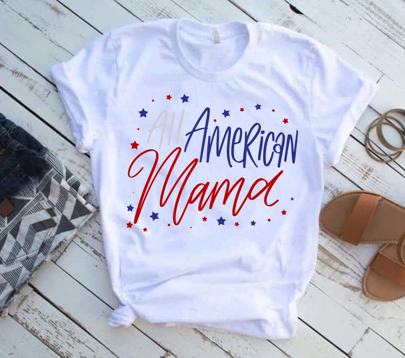 American Mama SVG 4th of July SVG July 4th Svg Fourth of - Etsy