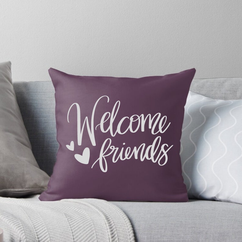 Welcome Friends SVG Welcome Svg Front Door Sign SVG - Etsy