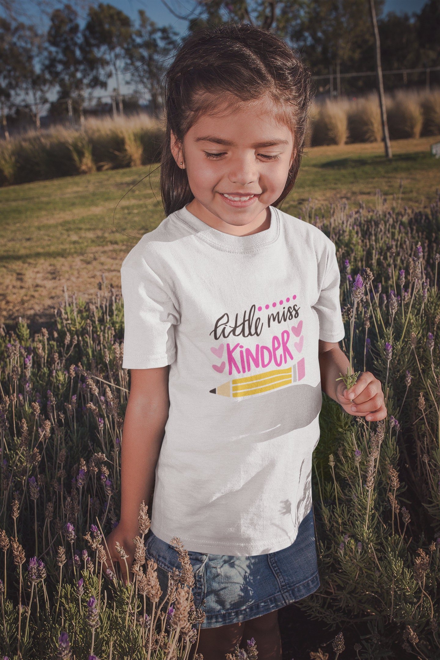 Little Miss Kinder SVG: Back to School Shirt Cut File (digital Download ...
