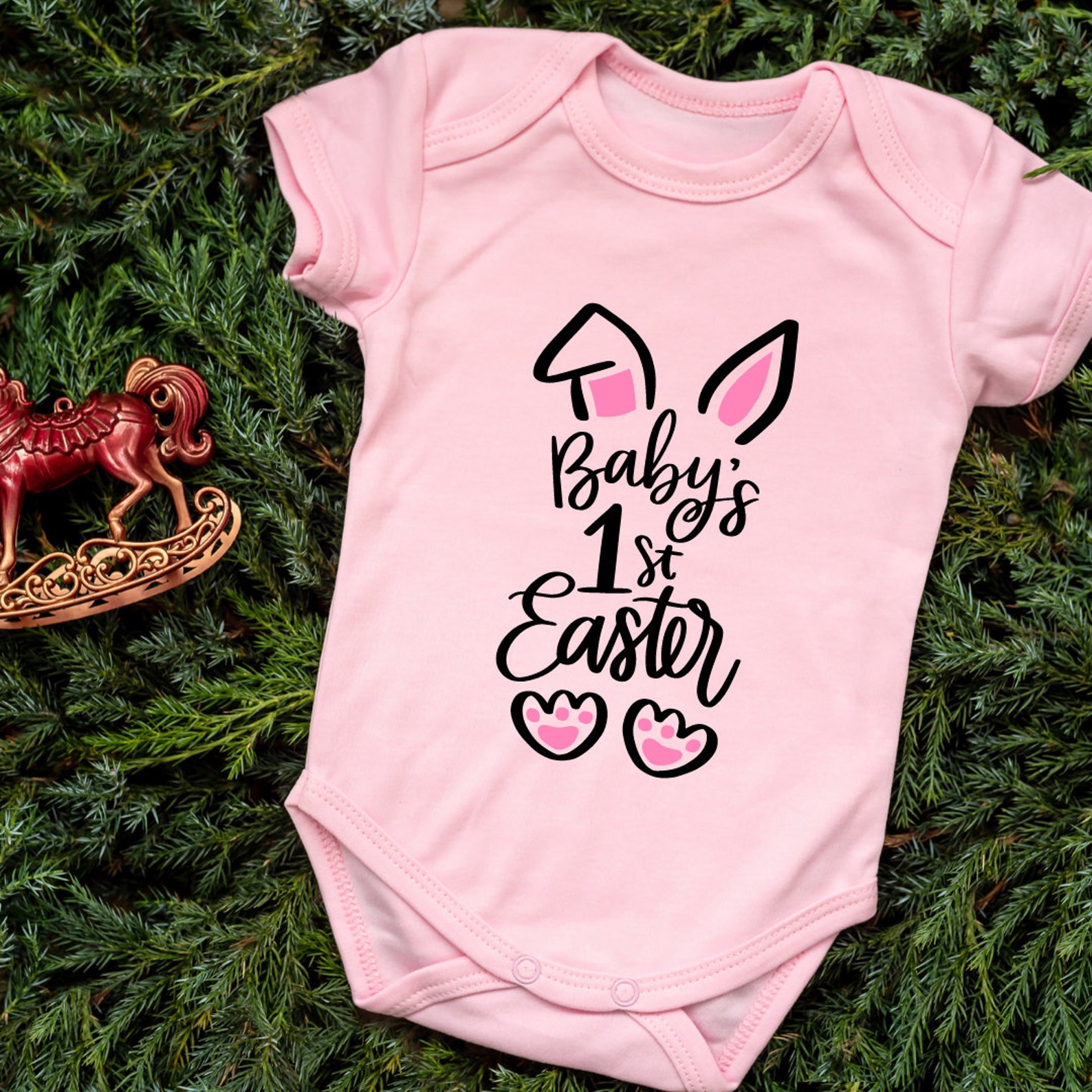 Baby's First Easter SVG Easter Bunny SVG Easter Shirts Etsy