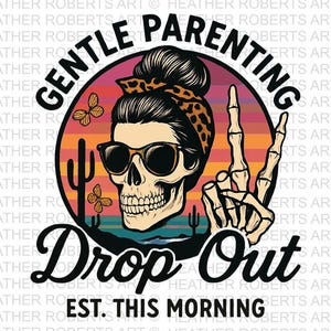 Crianza amable, camiseta divertida para mamá, camiseta sarcástica para mujer, camiseta divertida para la maternidad, regalo para mamá, archivo de corte para Cricut