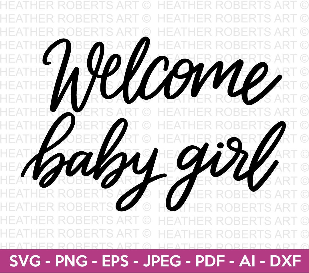Baby Girl SVG, Cute Baby Girl SVG, Baby Girl Shirt Svg, Baby