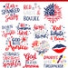 4th of July SVG Bundle, July 4th SVG, Fourth of July svg, America svg, USA Flag svg, Patriotic, Independence Day Shirt, Cut File Cricut