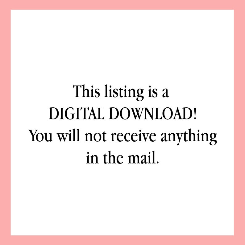 K&ouml;nnte beinhalten: Text auf wei&szlig;em Hintergrund, der lautet: "Dieses Angebot ist ein DIGITALER DOWNLOAD! Sie erhalten nichts per Post."