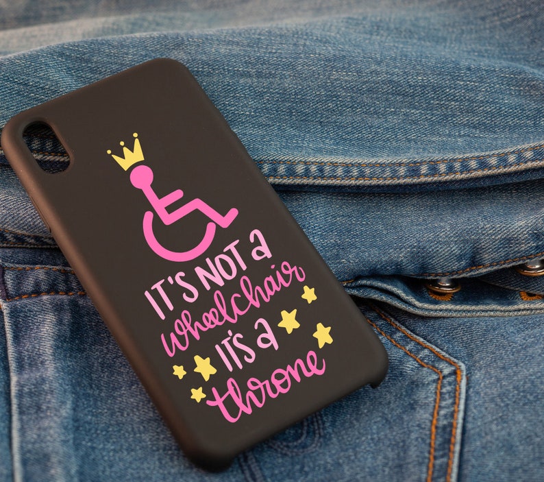 It's Not a Wheelchair It's a Throne Svg Wheelchair Etsy