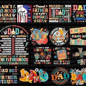 Vaderdag sublimatiebundel, beste vader ooit png, sublimatieontwerp, digitale download, vadershirt, vader png, gelukkige Vaderdag, herenshirt